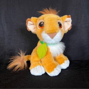 VINTAGE Purring Baby Simba Plush 1993 Disney The Lion King !!NOT WORKING!!